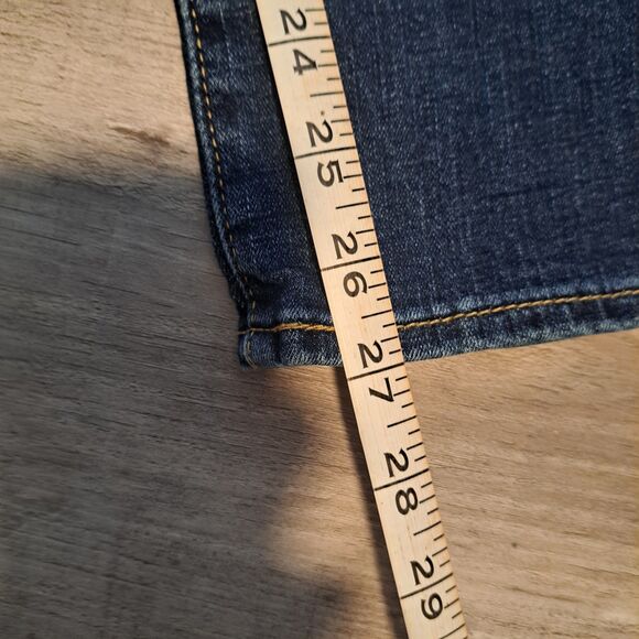 LEVI'S 314 Shaping Straight Sculpt Stretch Jeans Womens 25 26x27 Mid Rise NWT - Picture 12 of 13